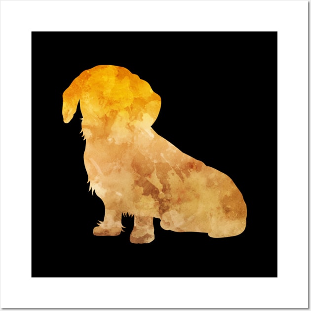 Wirehaired Dachshund - Doxie - Dog Wall Art by TheJollyMarten